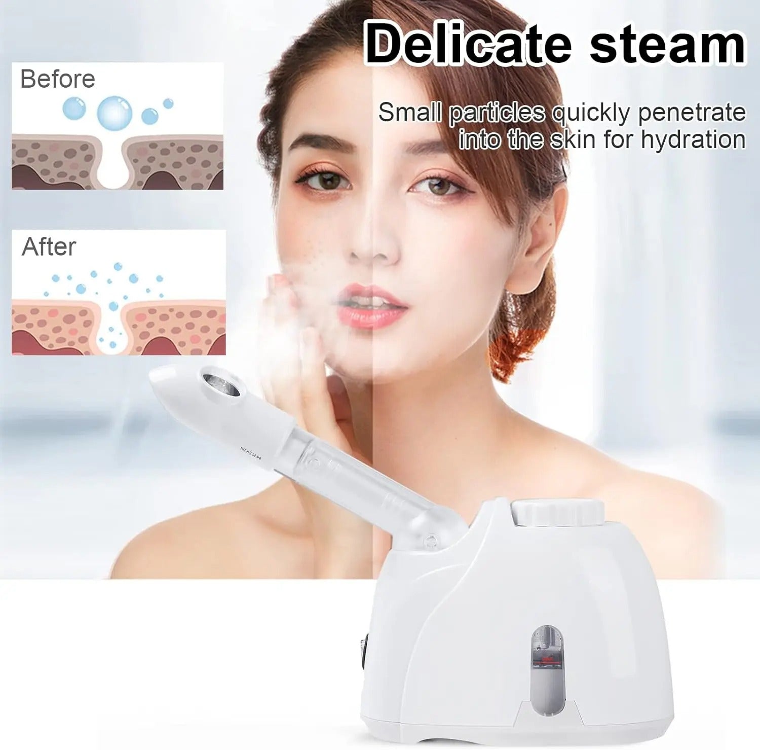 Facial Steamer Hydrating and Moisturizing + Adjustable