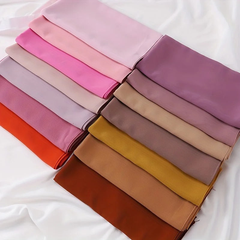 Fashion Women Solid Cotton Headscarf Hijab | Bondi Blush