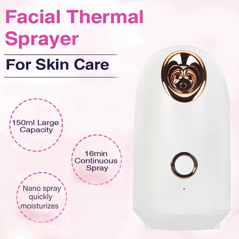 Facial Sauna Home Spa Warm & Cold Mist Moisturizing for Face