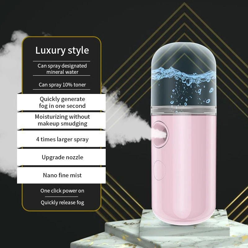 Mini USB Portable Nano Mist Sprayer | Luxury Style